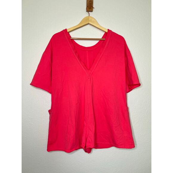 Free People Movement Hot Shot Romper in Pink Size XS - Picture 5 of 6